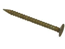 JP Corry  Zinc & Yellow Passivated Drywall Nail - Yellow